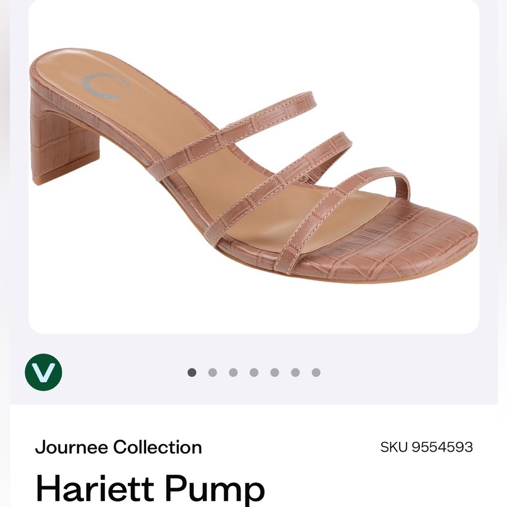 The Journee Collection Hariett Pump